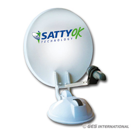 camper Antenne Satellitari  Antenna satellitare semi-autom. Satty Ok 